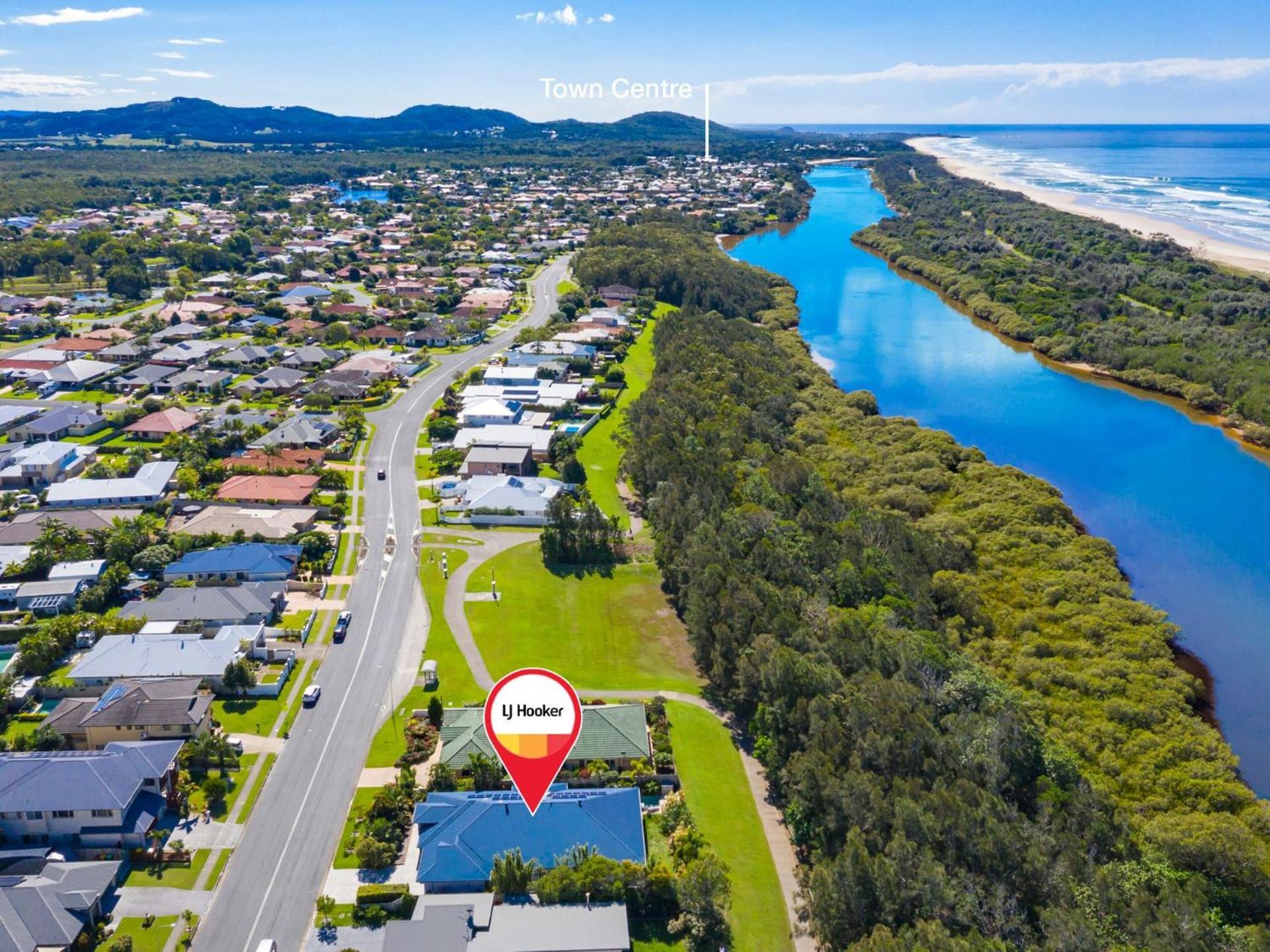 Black Rock Beach House With Pool Pottsville Eksteriør billede